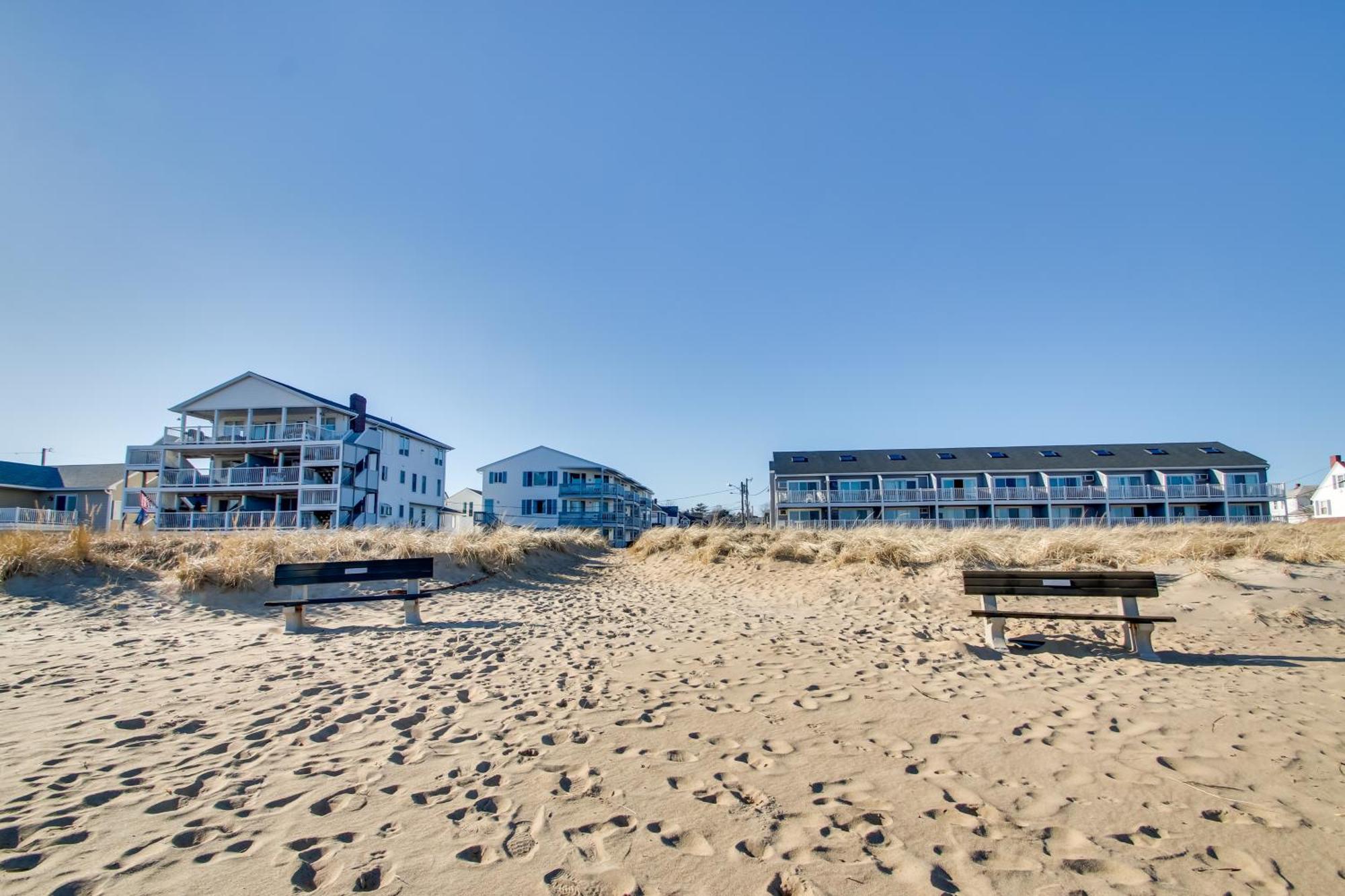 Beachfront Old Orchard Beach Condo With Balcony Kültér fotó
